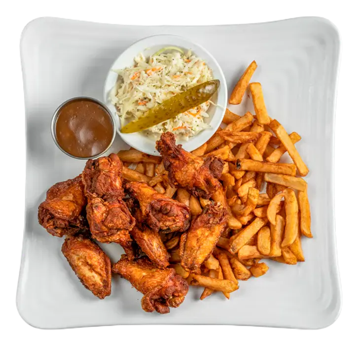 Ailes de poulet et croquettes MED PIZZA